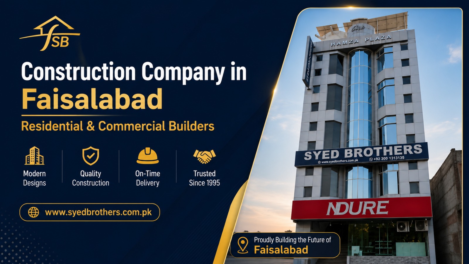 Construction Company in Faisalabad